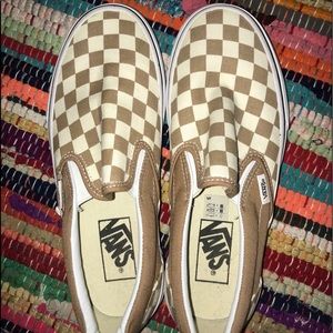 Checker vans! NEVER WORN